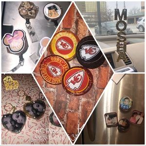 Resin Keychains ,Magnets , and more